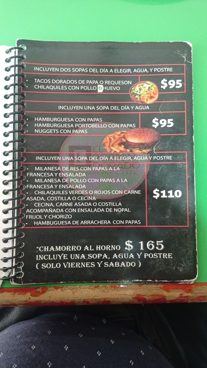 EL PORTON DORADO Menu - Image 1