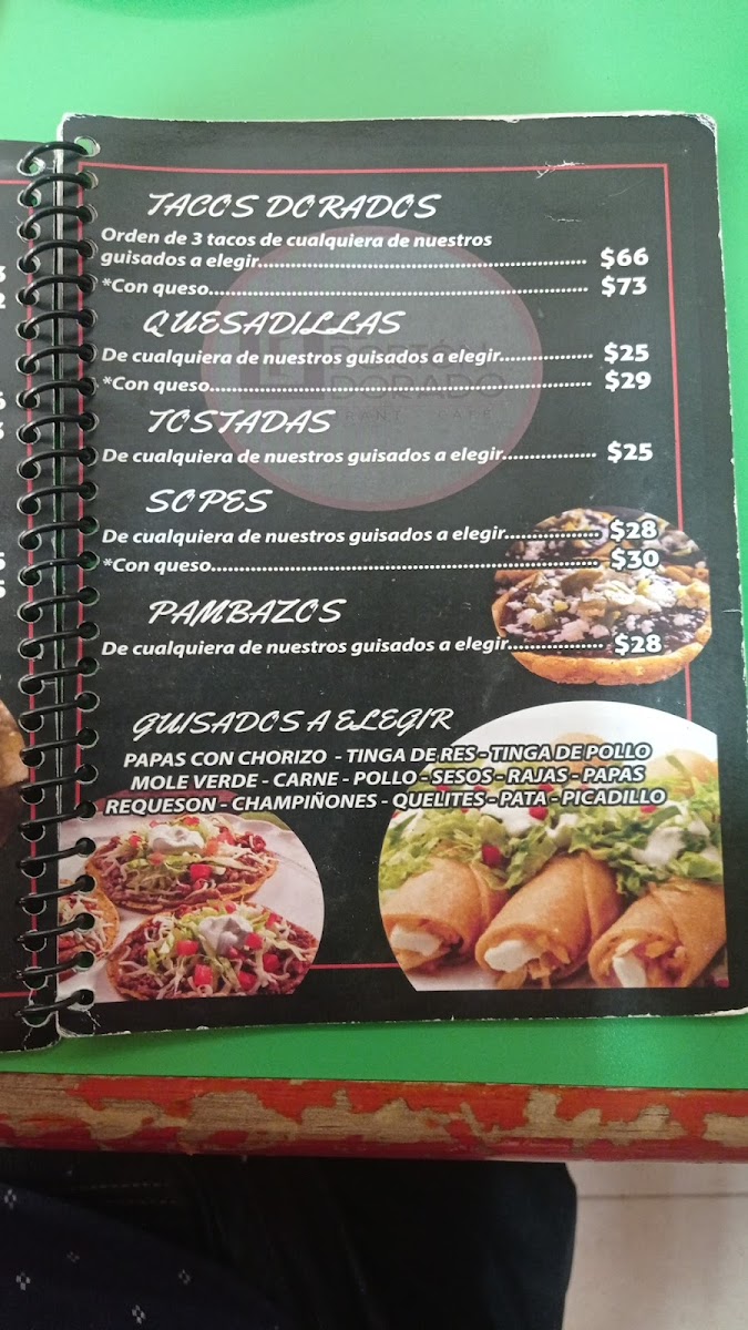 EL PORTON DORADO Menu - Image 2