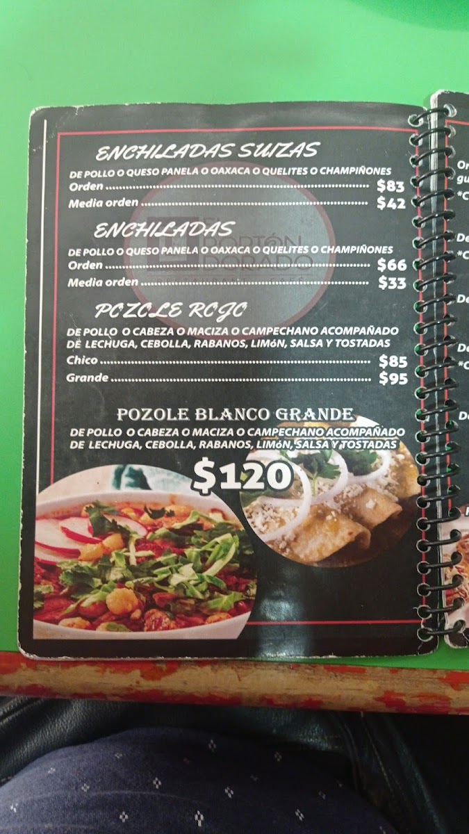 EL PORTON DORADO Menu - Image 5