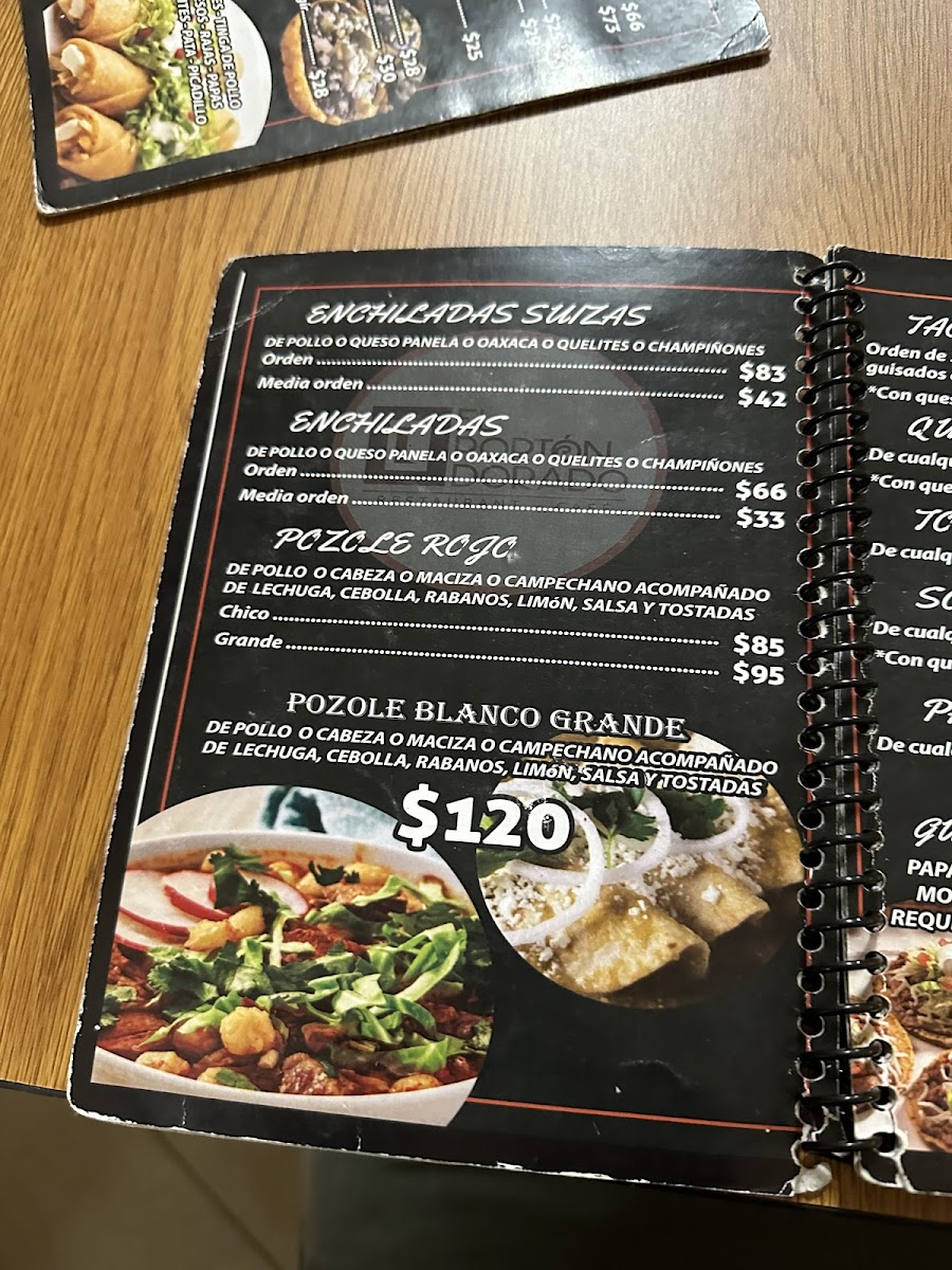 EL PORTON DORADO Menu - Image 6